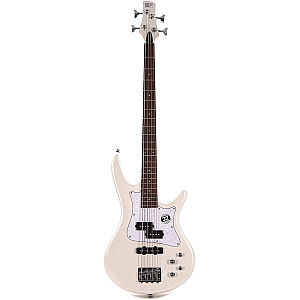 Ibanez SRMD200D PW Electric Guitar Bass, Pearl White